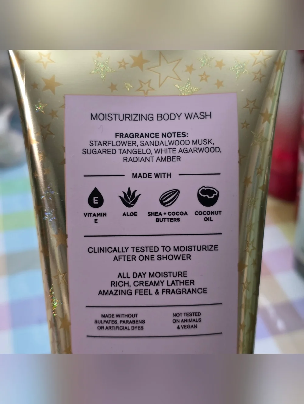 Bath & Body Works In The Stars 4 Piece Moisturizing Body Care Set NEW